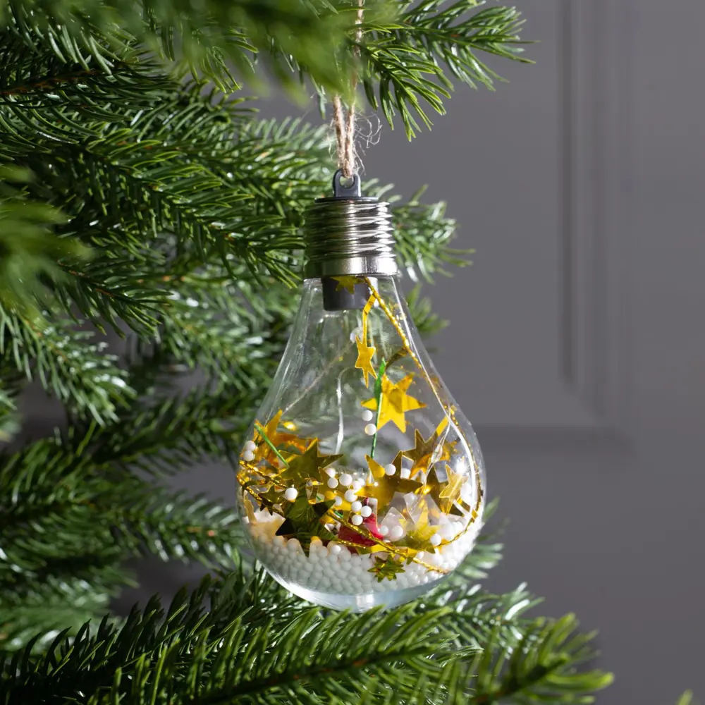 Фото 2 Елочная игрушка Шишки с желтой мишурой Luazon lighting 4834882 6.5 см х 6.5 см бесцветный/прозрачный Фото 2 Елочная игрушка Шишки с желтой мишурой Luazon lighting 4834882 6.5 см х 6.5 см бесцветный/прозрачный