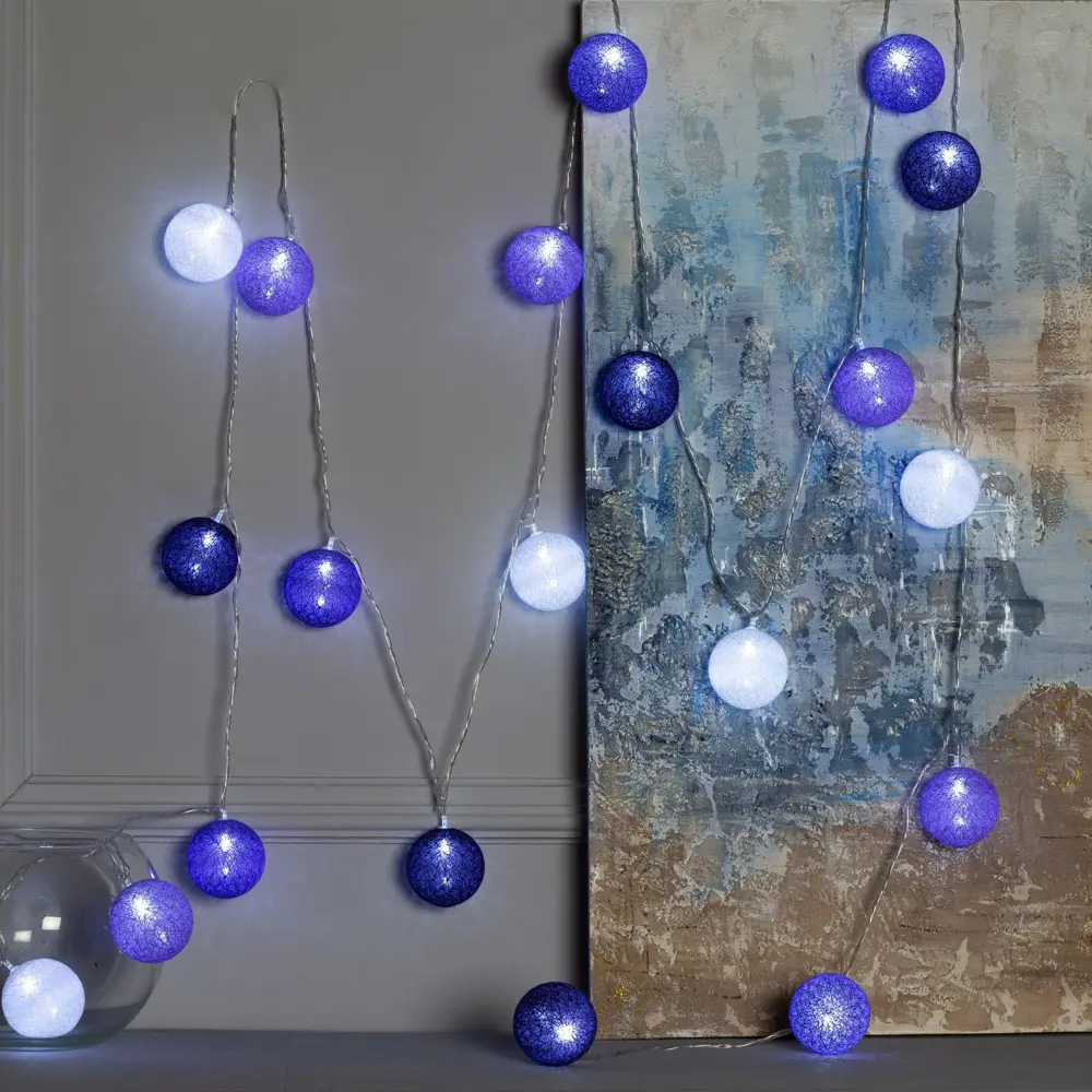 Фото 2 Электрогирлянда комнатная Luazon lighting 3590728 нить 5 м 20 ламп бесцветный 1 режим работы Фото 2 Электрогирлянда комнатная Luazon lighting 3590728 нить 5 м 20 ламп бесцветный 1 режим работы