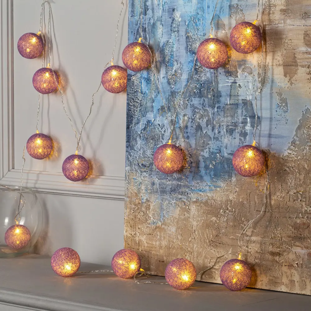 Фото 2 Электрогирлянда комнатная Luazon lighting 5985172 нить 5 м 20 ламп бесцветный 1 режим работы Фото 2 Электрогирлянда комнатная Luazon lighting 5985172 нить 5 м 20 ламп бесцветный 1 режим работы