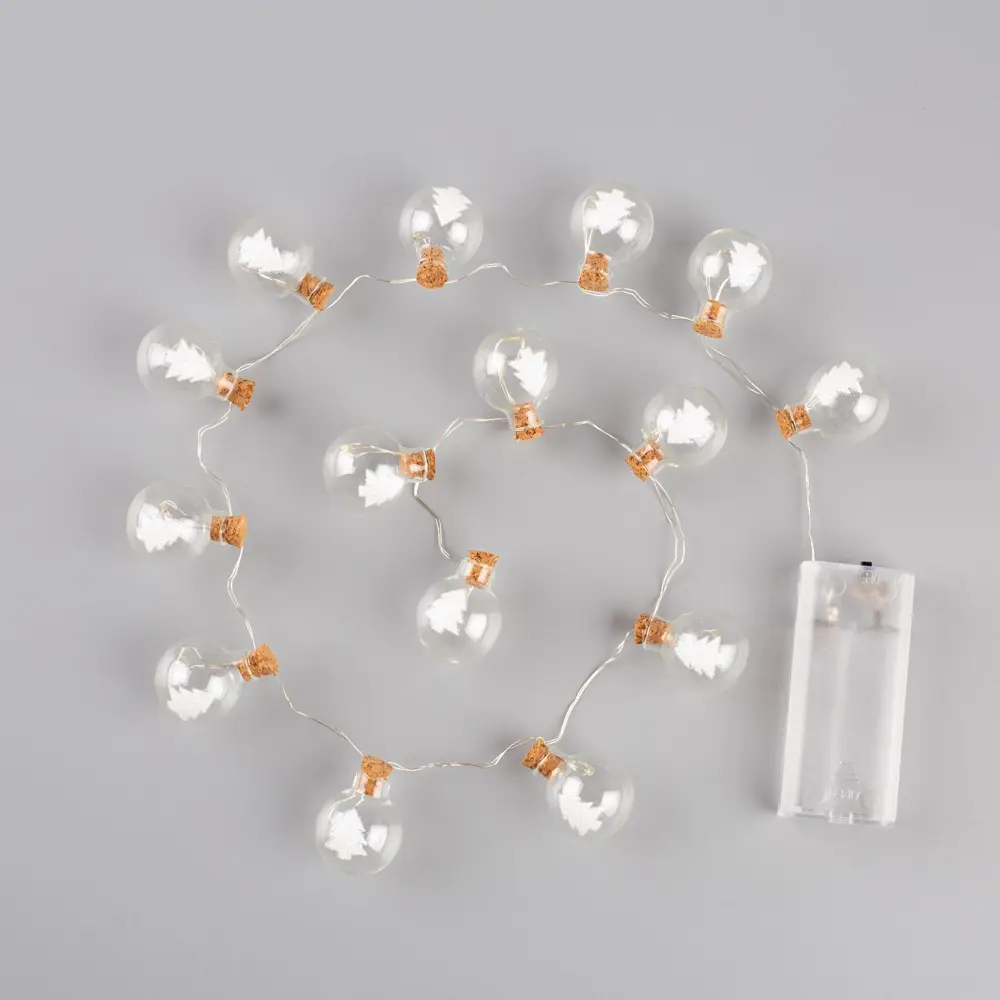 Фото 4 Электрогирлянда комнатная Luazon lighting 5864409 нить 1.6 м 15 ламп бесцветный 1 режим работы Фото 4 Электрогирлянда комнатная Luazon lighting 5864409 нить 1.6 м 15 ламп бесцветный 1 режим работы