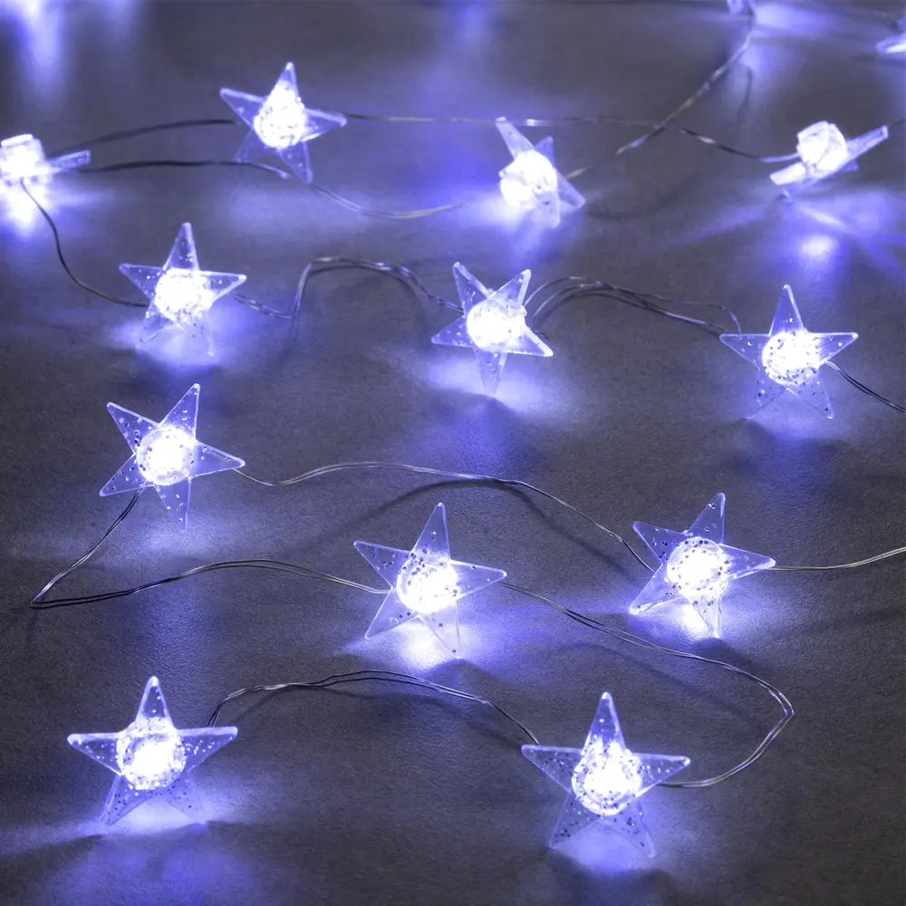 Фото Электрогирлянда комнатная Luazon lighting 7867184 роса 2 м 20 ламп бесцветный 2 режимов работы Фото Электрогирлянда комнатная Luazon lighting 7867184 роса 2 м 20 ламп бесцветный 2 режимов работы