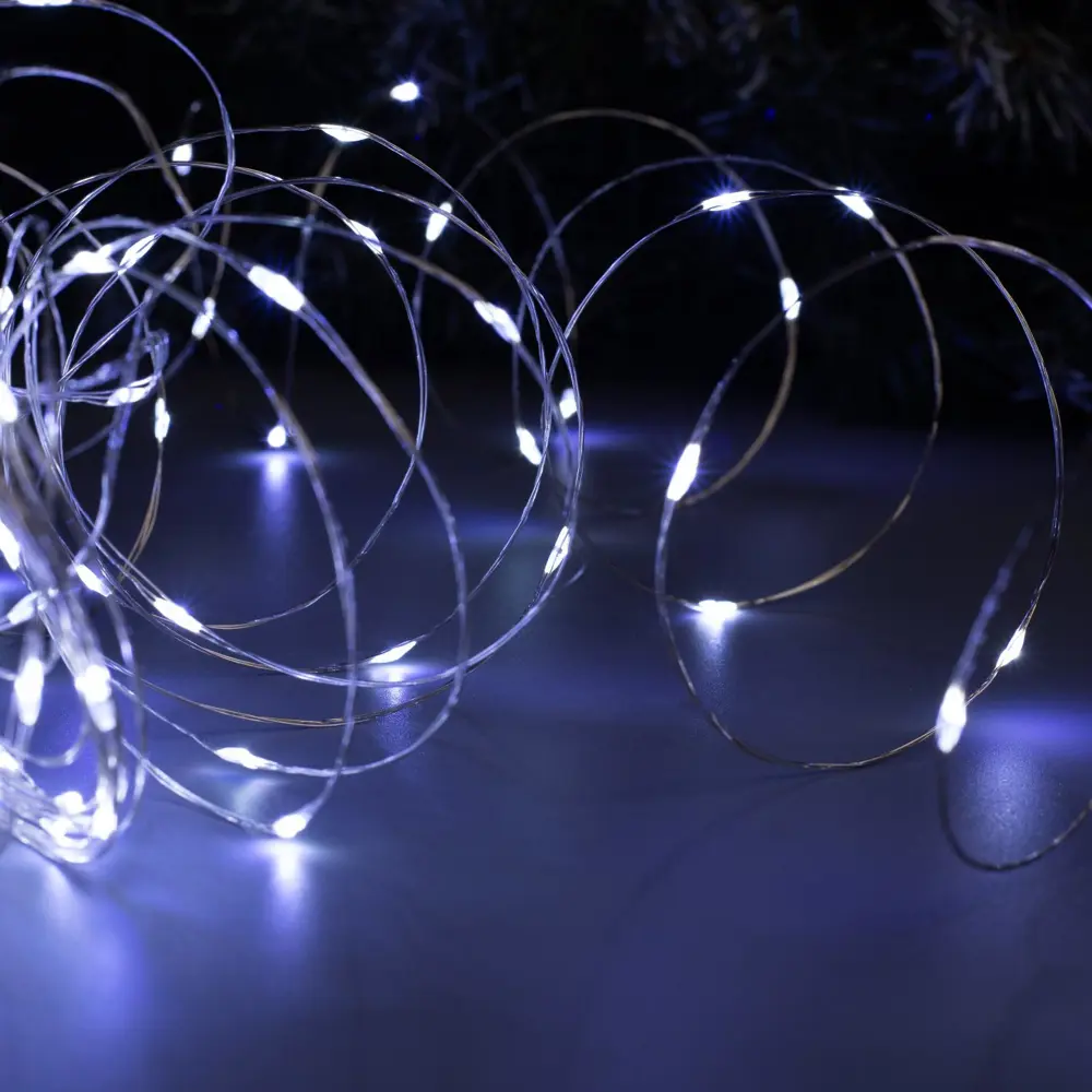 Фото 7 Электрогирлянда комнатная Luazon lighting 5198369 роса 20 м 200 ламп бесцветный 1 режим работы Фото 7 Электрогирлянда комнатная Luazon lighting 5198369 роса 20 м 200 ламп бесцветный 1 режим работы