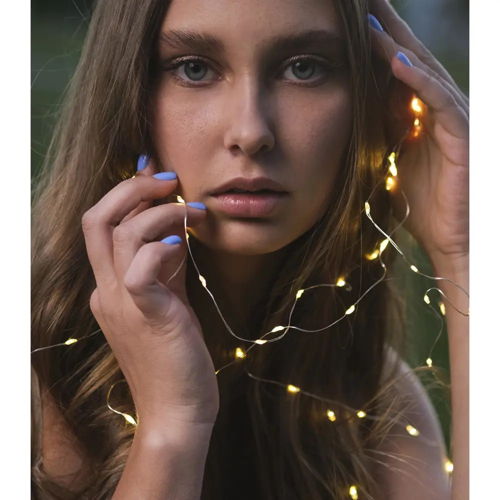 Фото 6 Электрогирлянда комнатная Luazon lighting 5198341 роса 5 м 50 ламп бесцветный 1 режим работы Фото 6 Электрогирлянда комнатная Luazon lighting 5198341 роса 5 м 50 ламп бесцветный 1 режим работы