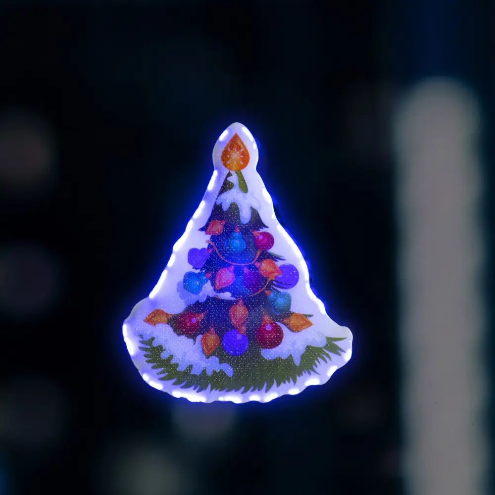 Фото Светящаяся электрическая фигура Новогодний колпак для дома Luazon lighting 1 ламп h 2.5 см разноцветный Фото Светящаяся электрическая фигура Новогодний колпак для дома Luazon lighting 1 ламп h 2.5 см разноцветный