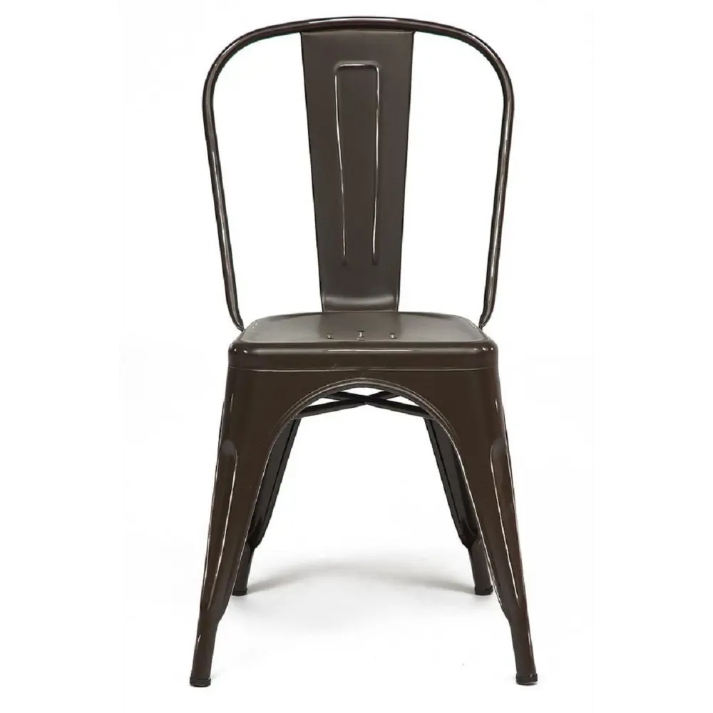 Фото 3 Кухонный стул Tetchair Loft chair (mod. 012) 85x35x45 см металл цвет коричневый Фото 3 Кухонный стул Tetchair Loft chair (mod. 012) 85x35x45 см металл цвет коричневый
