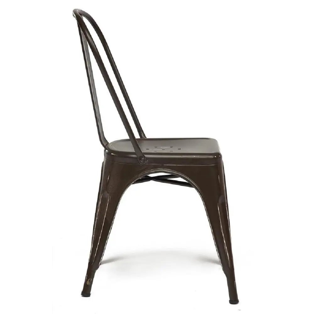 Фото 4 Кухонный стул Tetchair Loft chair (mod. 012) 85x35x45 см металл цвет коричневый Фото 4 Кухонный стул Tetchair Loft chair (mod. 012) 85x35x45 см металл цвет коричневый