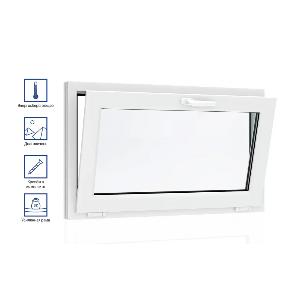 Фото Окно ПВХ VEKA WHS 72 откидное с ручкой Rhapsody ширина 70 х высота 70 см двухкамерный стеклопакет энергосберегающий Фото Окно ПВХ VEKA WHS 72 откидное с ручкой Rhapsody ширина 70 х высота 70 см двухкамерный стеклопакет энергосберегающий