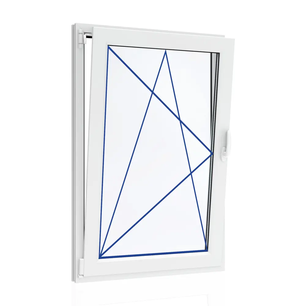 Фото Пластиковое Окно ПВХ VEKA WHS 60 одностворчатое ширина 40 х высота 110 см поворотно-откидное с ручкой справа Rhapsody однокамерный стеклопакет Фото Пластиковое Окно ПВХ VEKA WHS 60 одностворчатое ширина 40 х высота 110 см поворотно-откидное с ручкой справа Rhapsody однокамерный стеклопакет