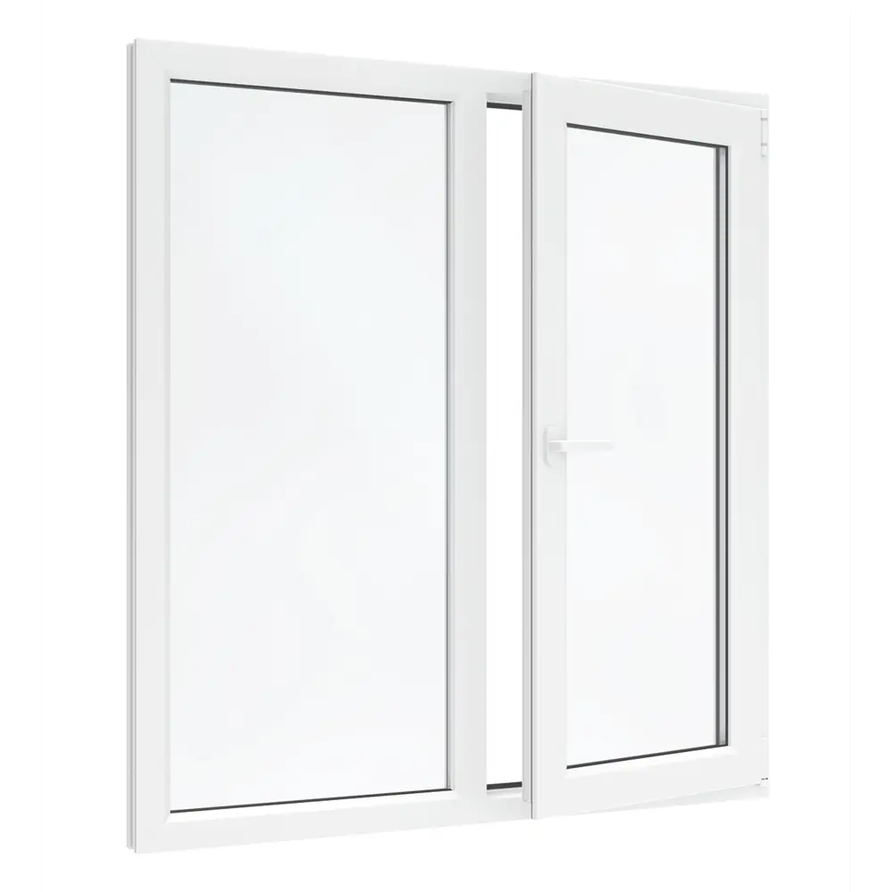 Фото 2 Пластиковое Окно ПВХ VEKA WHS 60 двухстворчатое ширина 160 х высота 100 см левое глухое правое поворотно откидное с ручкой однокамерный стеклопакет Фото 2 Пластиковое Окно ПВХ VEKA WHS 60 двухстворчатое ширина 160 х высота 100 см левое глухое правое поворотно откидное с ручкой однокамерный стеклопакет