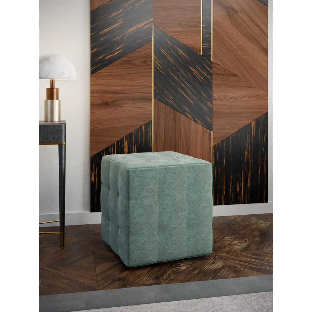 Фото Пуф/подставка для ног Bohemia Home 45x45 см цвет бирюзовый LYON.PO.DAZN Фото Пуф/подставка для ног Bohemia Home 45x45 см цвет бирюзовый LYON.PO.DAZN