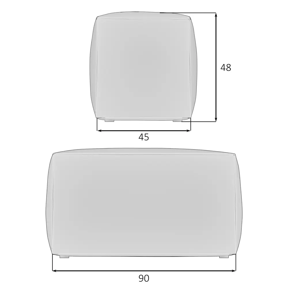 Фото 7 Подставка для ног Bohemia home 90x45 см цвет синий DIJON.PO.DBLN Фото 7 Подставка для ног Bohemia home 90x45 см цвет синий DIJON.PO.DBLN