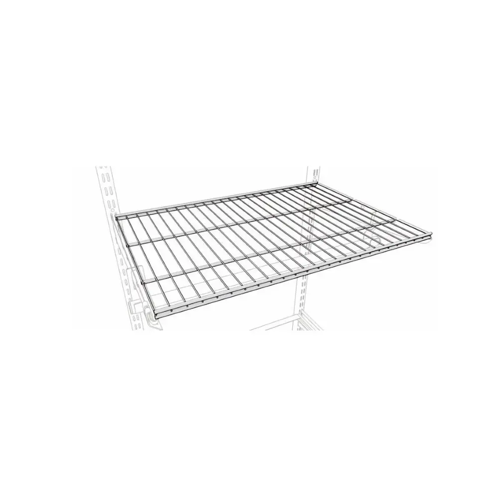 Фото Полка для металлического стеллажа Титан-GS 90.30x1.50x40.60 см сталь цвет черный Фото Полка для металлического стеллажа Титан-GS 90.30x1.50x40.60 см сталь цвет черный