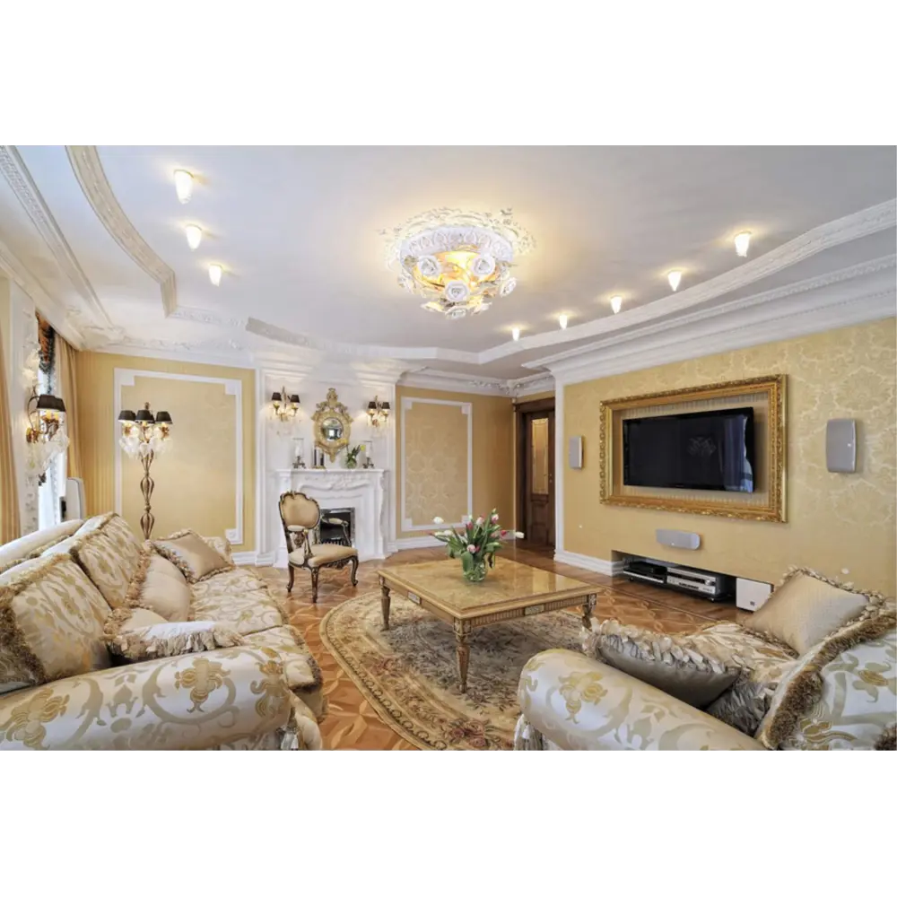 Фото Светильник настенно-потолочный ESCADA 086-3PL ROSE 3 лампы 9 м² цвет белый Фото Светильник настенно-потолочный ESCADA 086-3PL ROSE 3 лампы 9 м² цвет белый
