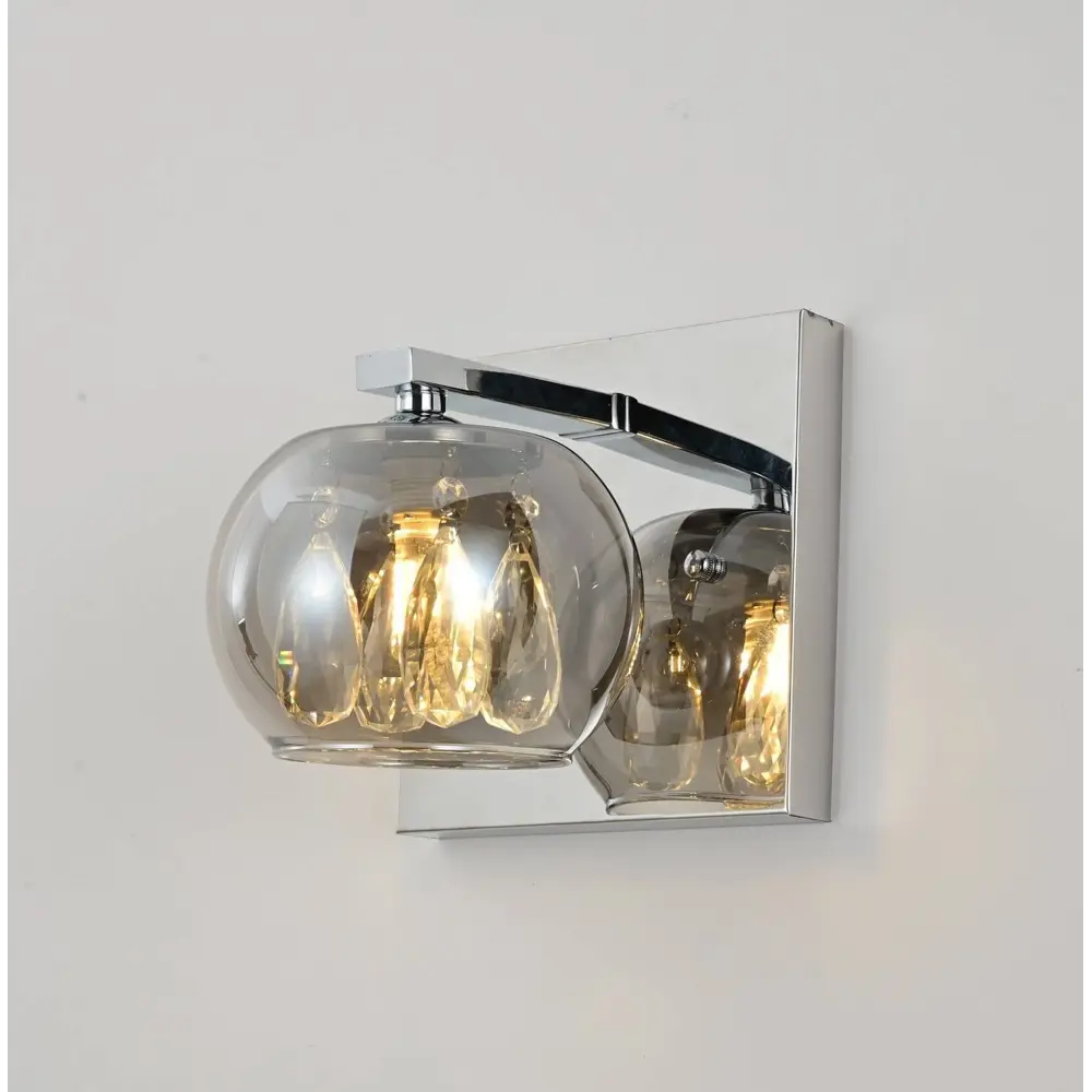 Фото 2 Настенный светильник LUMINA DECO LDW 8066-1-150 CHR цвет хром