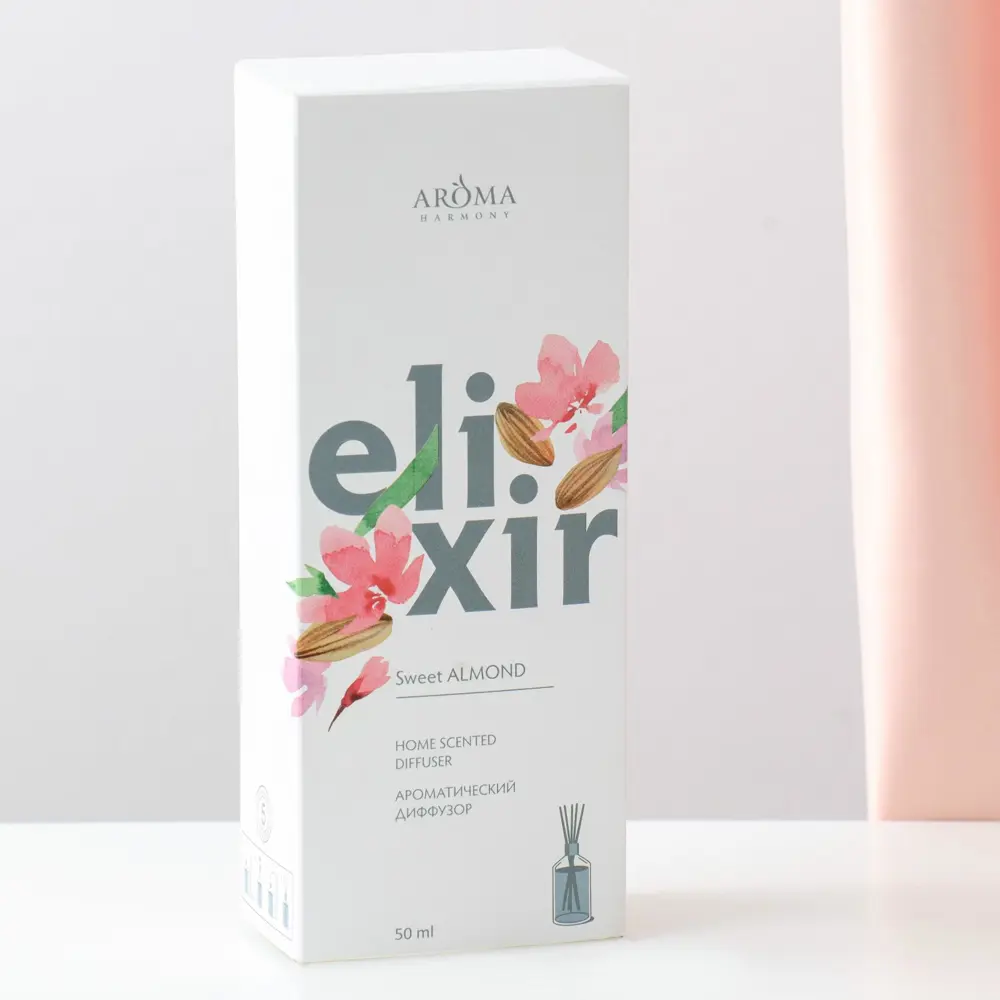 Фото 3 Диффузор ароматический Aroma harmony 50 мл Sweet almond