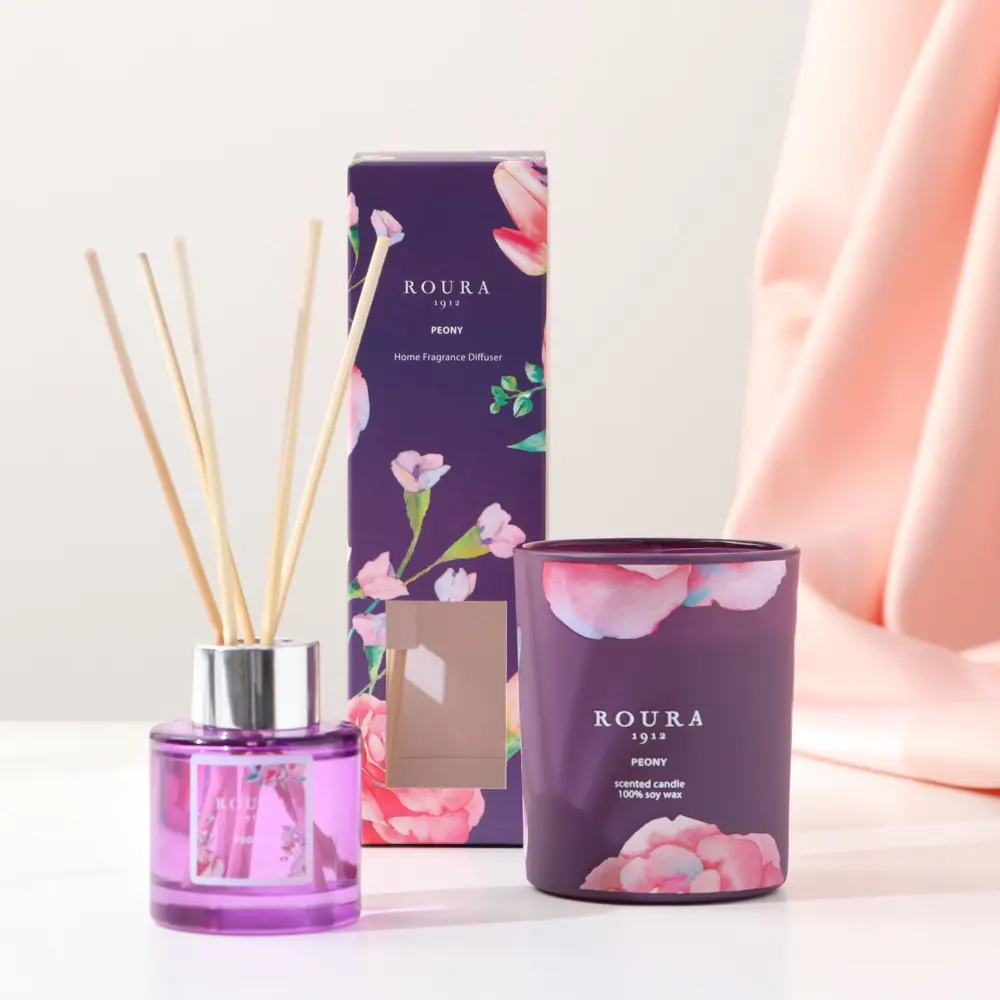 Фото 4 Диффузор ароматический Roura 50 мл Пион Фото 4 Диффузор ароматический Roura 50 мл Пион