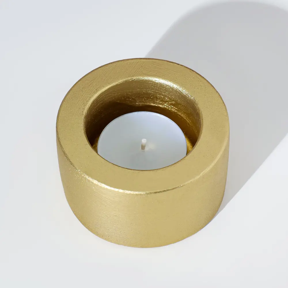 Фото 2 Подсвечник Simaland "2 в1.Прайм" 5x5 см золото Фото 2 Подсвечник Simaland "2 в1.Прайм" 5x5 см золото