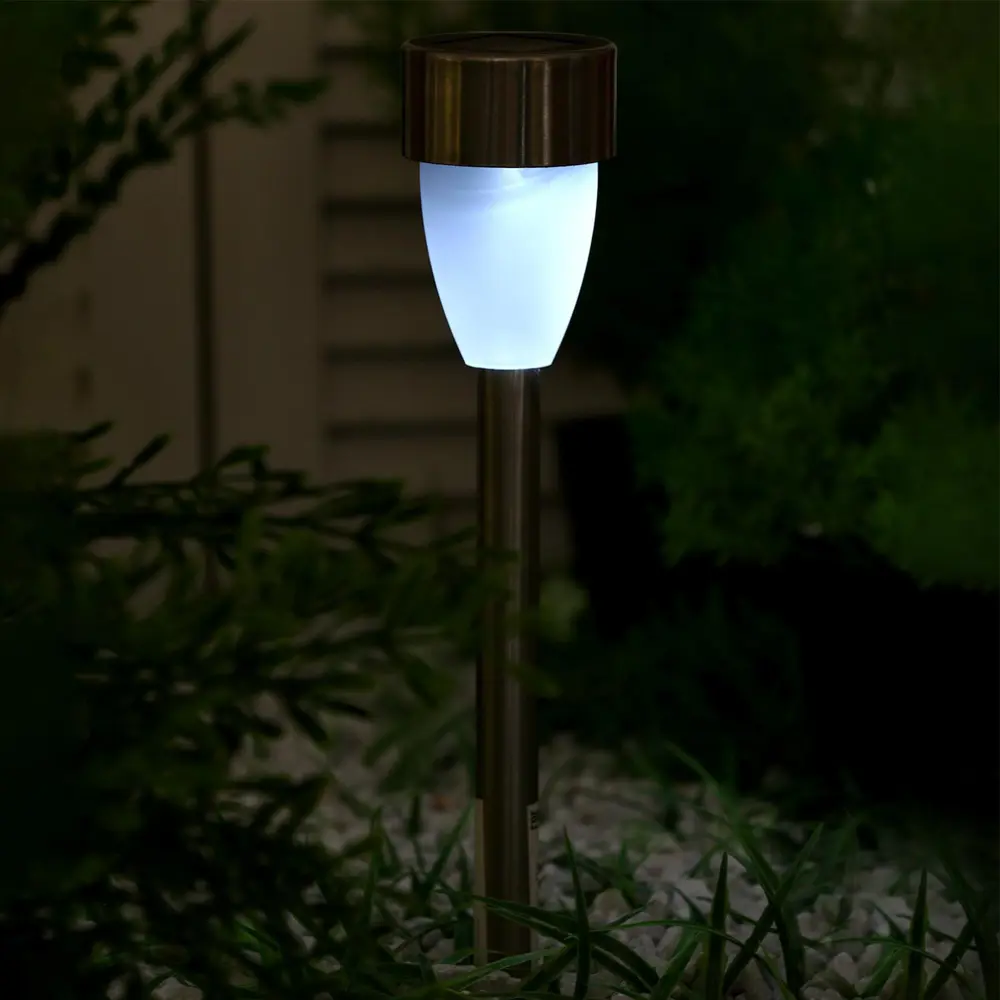 Фото 3 Светильник в грунт Luazon lighting GBV-0278 на солнечных батареях свет нейтральный белый Фото 3 Светильник в грунт Luazon lighting GBV-0278 на солнечных батареях свет нейтральный белый