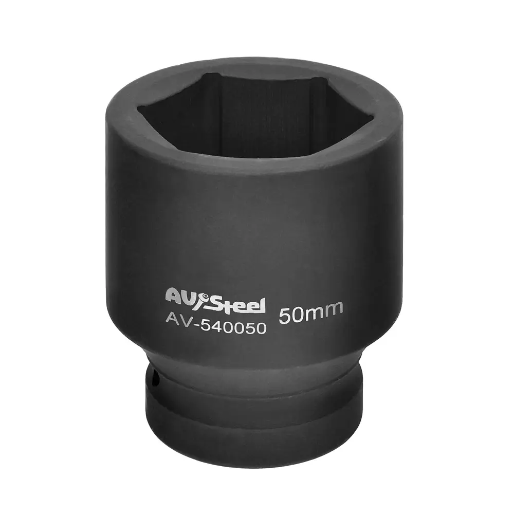 Фото Торцевая головка шестигранная AV Steel AV-540050 1 дюйм 50 мм Фото Торцевая головка шестигранная AV Steel AV-540050 1 дюйм 50 мм