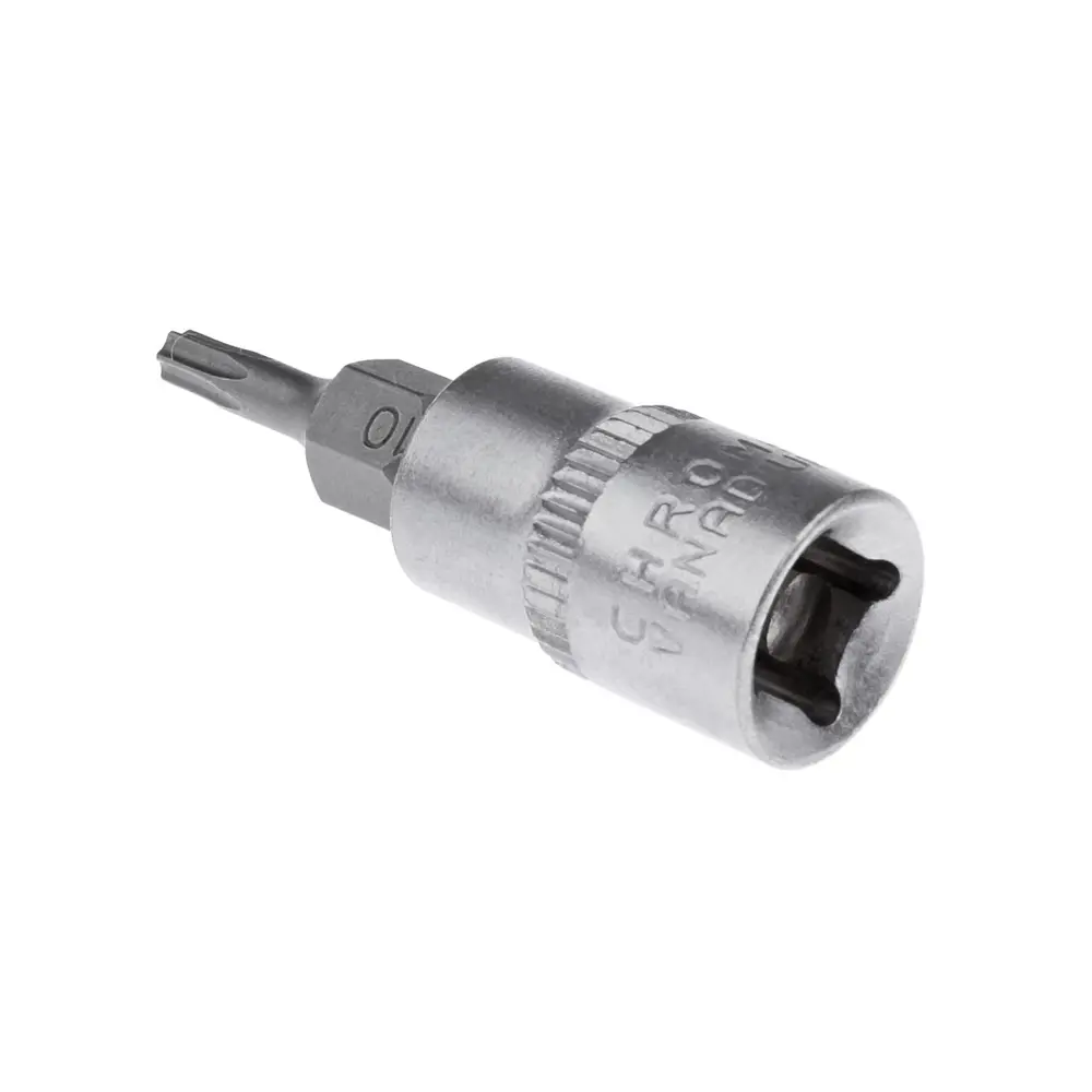 Фото 3 Торцевая головка со вставкой AV Steel AV-507610 1/4 дюйма TH10 Фото 3 Торцевая головка со вставкой AV Steel AV-507610 1/4 дюйма TH10