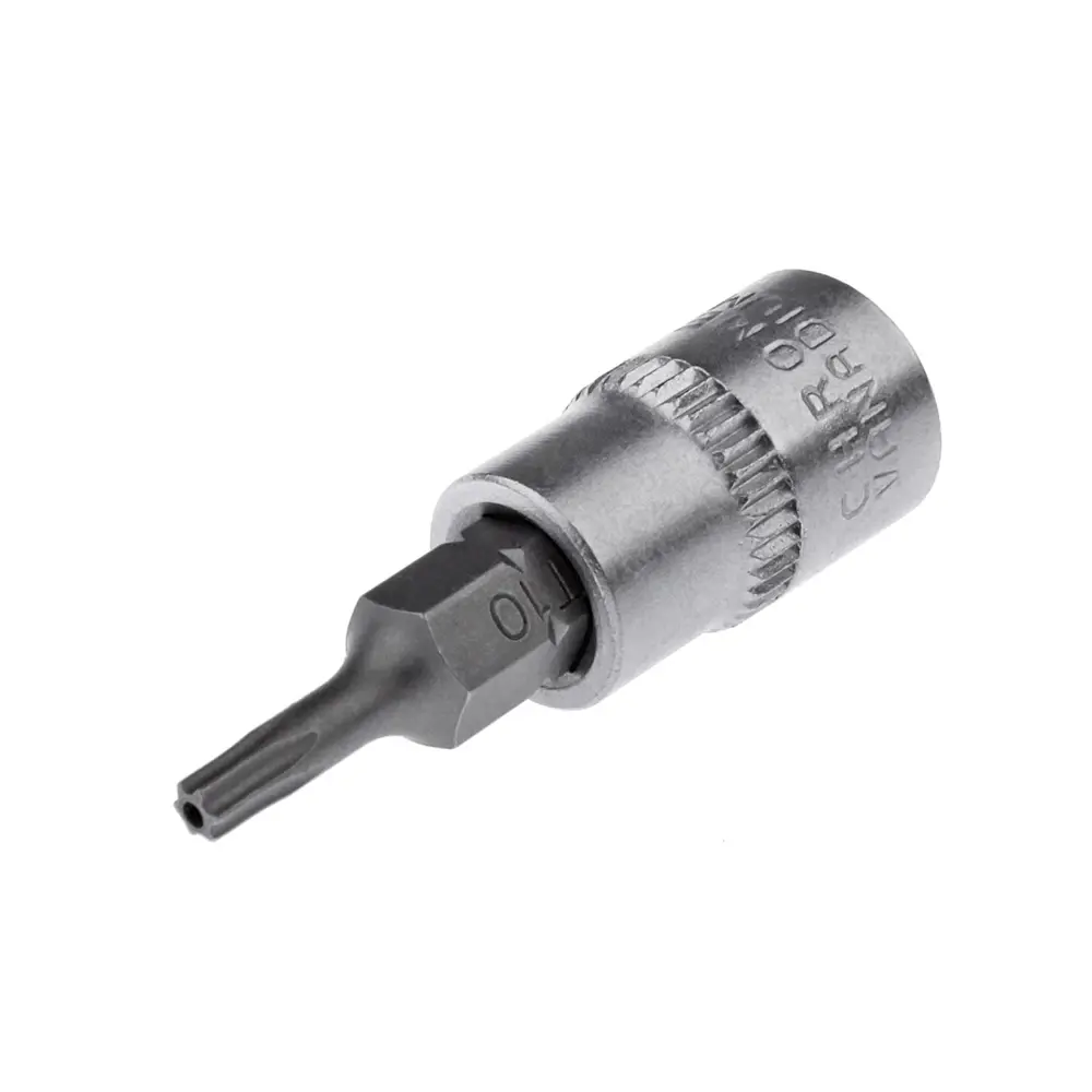 Фото 4 Торцевая головка со вставкой AV Steel AV-507610 1/4 дюйма TH10 Фото 4 Торцевая головка со вставкой AV Steel AV-507610 1/4 дюйма TH10