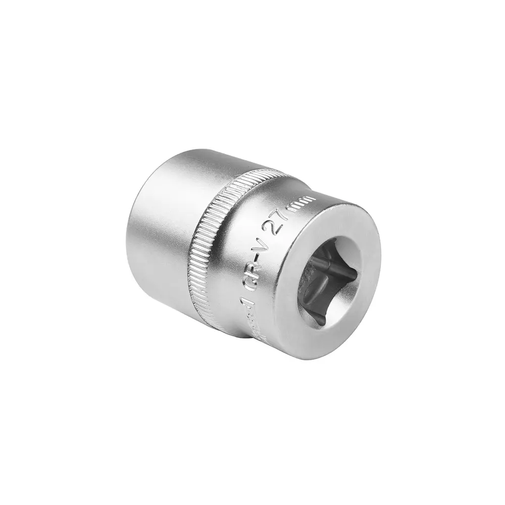 Фото Торцевая головка двенадцатигранная AV Steel AV-521027 1/2 дюйма 27 мм Фото Торцевая головка двенадцатигранная AV Steel AV-521027 1/2 дюйма 27 мм