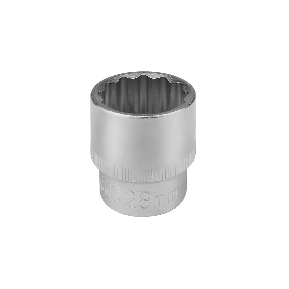 Фото Торцевая головка двенадцатигранная AV Steel AV-521028 1/2 дюйма 28 мм Фото Торцевая головка двенадцатигранная AV Steel AV-521028 1/2 дюйма 28 мм