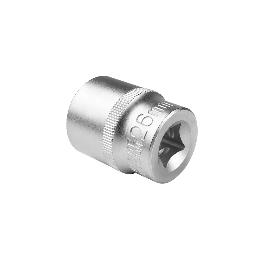 Фото 3 Торцевая головка двенадцатигранная AV Steel AV-521026 1/2 дюйма 26 мм Фото 3 Торцевая головка двенадцатигранная AV Steel AV-521026 1/2 дюйма 26 мм