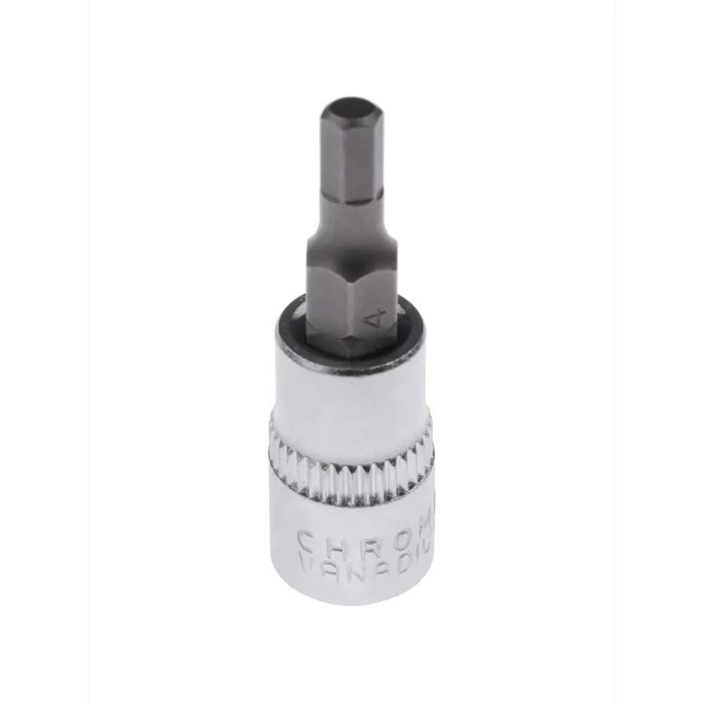 Фото Торцевая головка со вставкой AV Steel AV-505004 1/4 дюйма H4 Фото Торцевая головка со вставкой AV Steel AV-505004 1/4 дюйма H4
