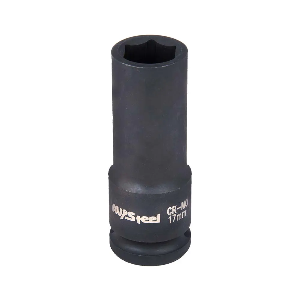 Фото Торцевая головка ударная шестигранная AV Steel AV-720117 1/2 дюйма 17 мм Фото Торцевая головка ударная шестигранная AV Steel AV-720117 1/2 дюйма 17 мм