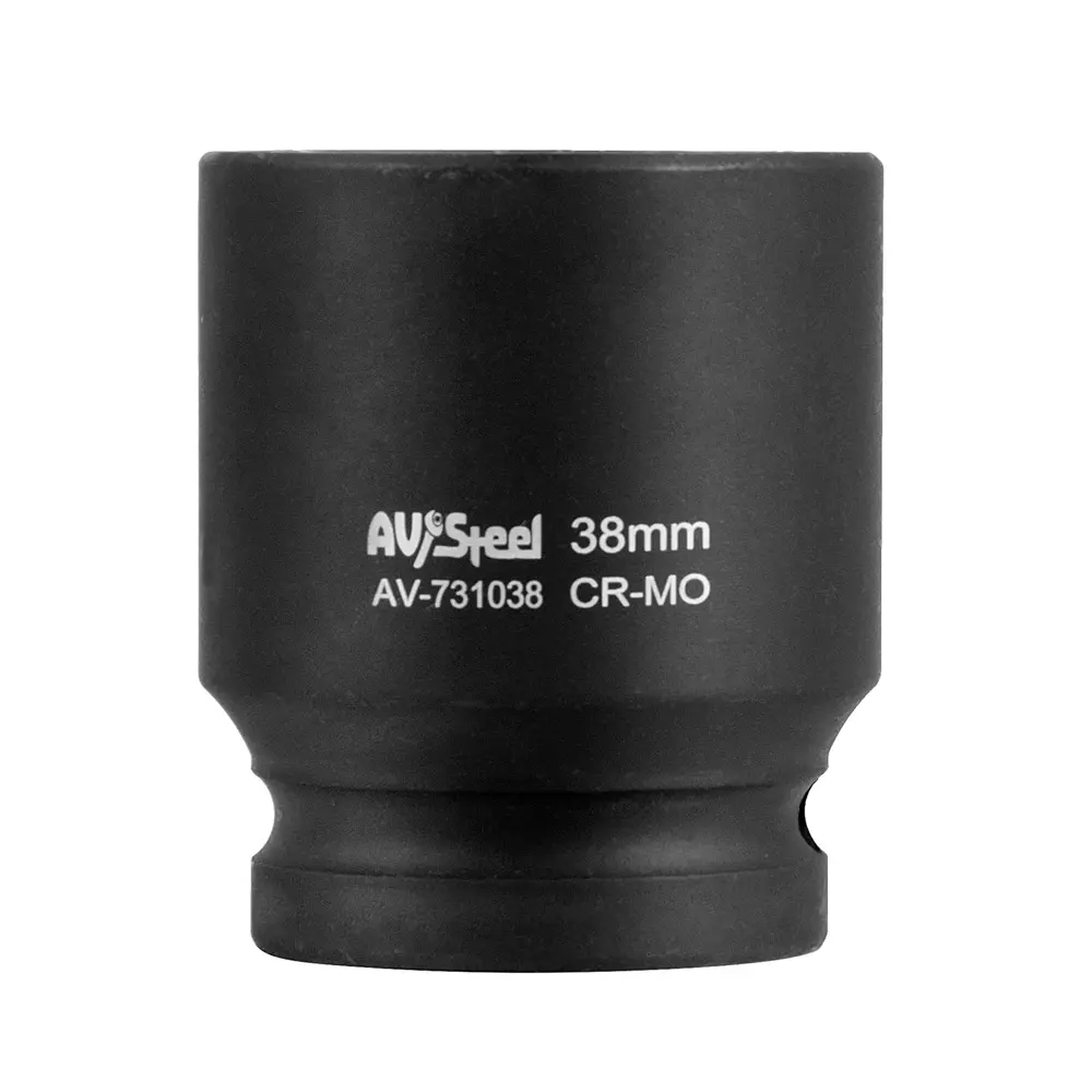 Фото 2 Торцевая головка ударная двенадцатигранная AV Steel AV-731038 3/4 дюйма 38 мм Фото 2 Торцевая головка ударная двенадцатигранная AV Steel AV-731038 3/4 дюйма 38 мм
