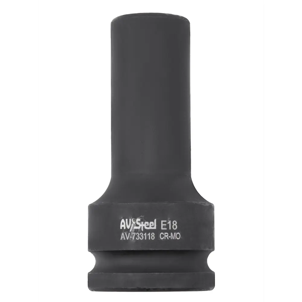 Фото 2 Торцевая головка ударная Torx (Е-профиль) AV Steel AV-733118 3/4 дюйма 18 мм Фото 2 Торцевая головка ударная Torx (Е-профиль) AV Steel AV-733118 3/4 дюйма 18 мм