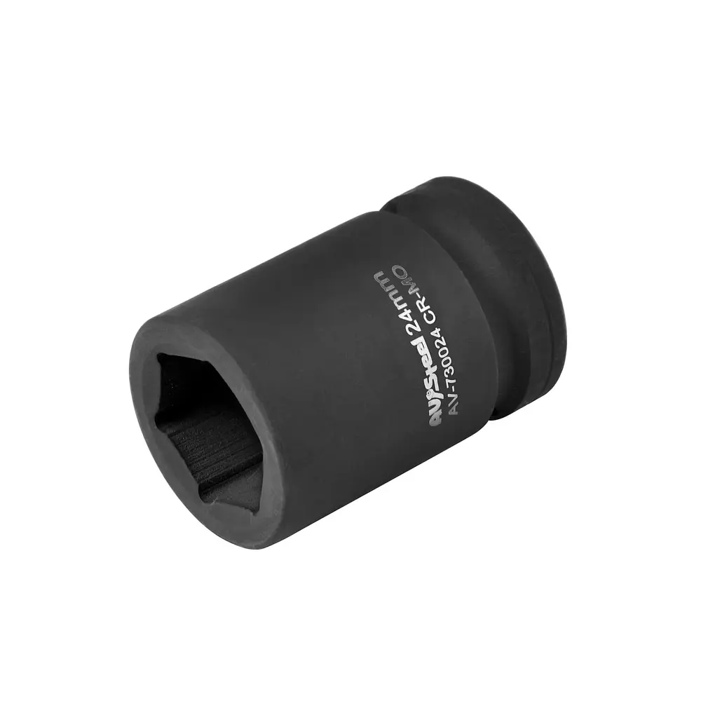 Фото 4 Торцевая головка ударная шестигранная AV Steel AV-730024 3/4 дюйма 24 мм Фото 4 Торцевая головка ударная шестигранная AV Steel AV-730024 3/4 дюйма 24 мм