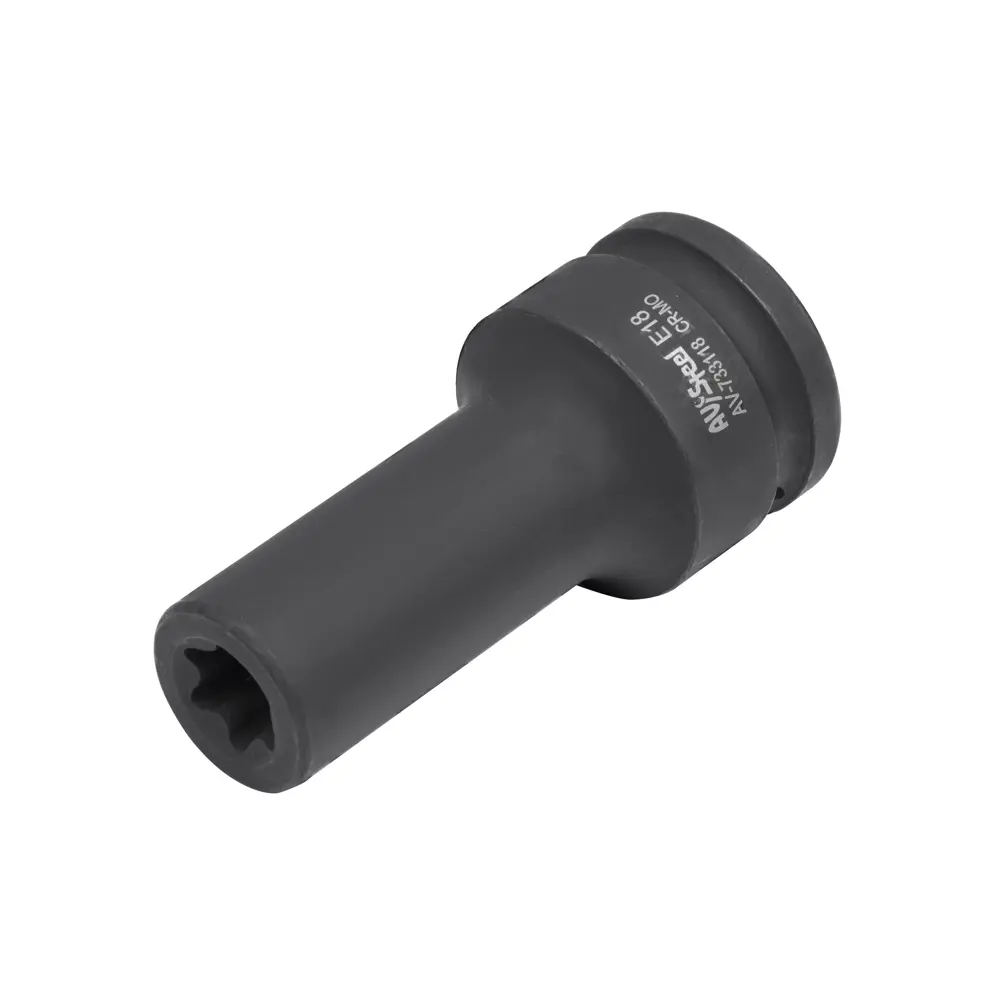 Фото 4 Торцевая головка ударная Torx (Е-профиль) AV Steel AV-733118 3/4 дюйма 18 мм Фото 4 Торцевая головка ударная Torx (Е-профиль) AV Steel AV-733118 3/4 дюйма 18 мм