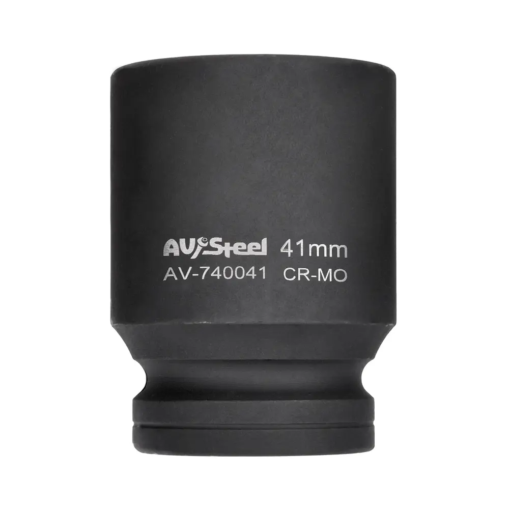 Фото 2 Торцевая головка ударная шестигранная AV Steel AV-740041 1 дюйм 41 мм Фото 2 Торцевая головка ударная шестигранная AV Steel AV-740041 1 дюйм 41 мм