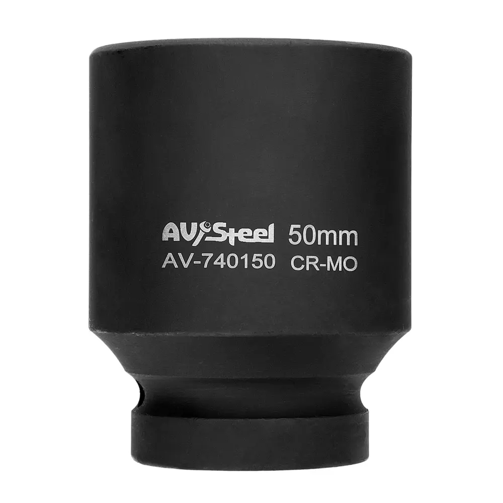 Фото 2 Торцевая головка ударная шестигранная AV Steel AV-740150 1 дюйм 50 мм Фото 2 Торцевая головка ударная шестигранная AV Steel AV-740150 1 дюйм 50 мм