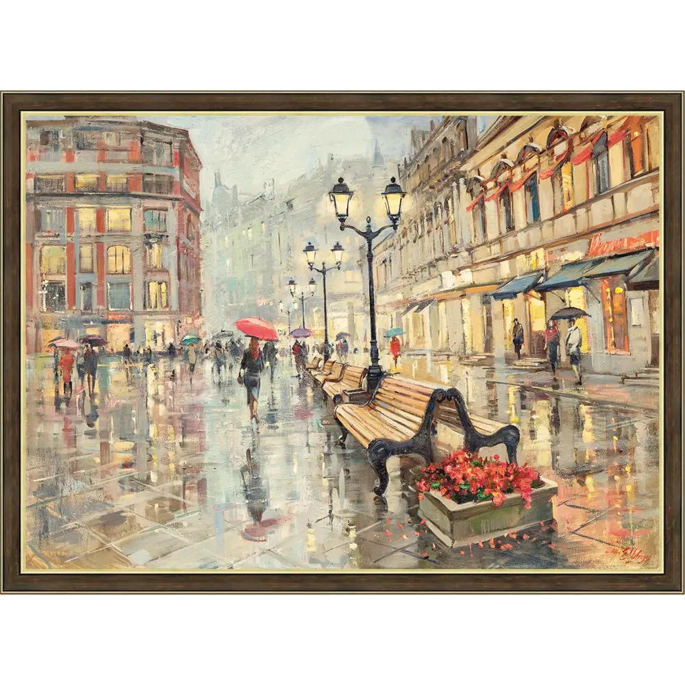 Фото Картина в раме Grafis-Art "Кузнецкий мост" 50/70 см. GRSH 19084/1 Фото Картина в раме Grafis-Art "Кузнецкий мост" 50/70 см. GRSH 19084/1