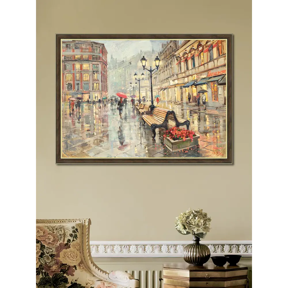 Фото 3 Картина в раме Grafis-Art "Кузнецкий мост" 50/70 см. GRSH 19084/1 Фото 3 Картина в раме Grafis-Art "Кузнецкий мост" 50/70 см. GRSH 19084/1