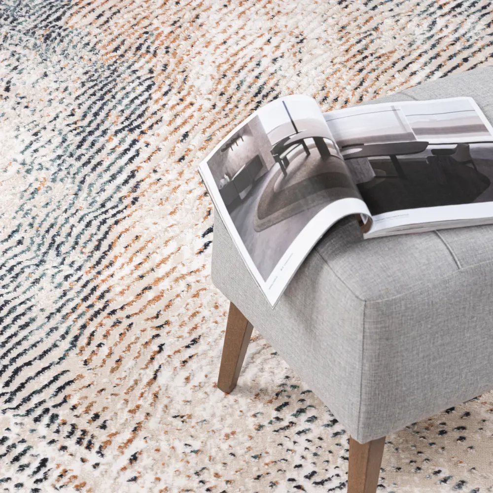 Фото 6 Ковер полиэстер Meredith A3486A 200x300 см цвет черный