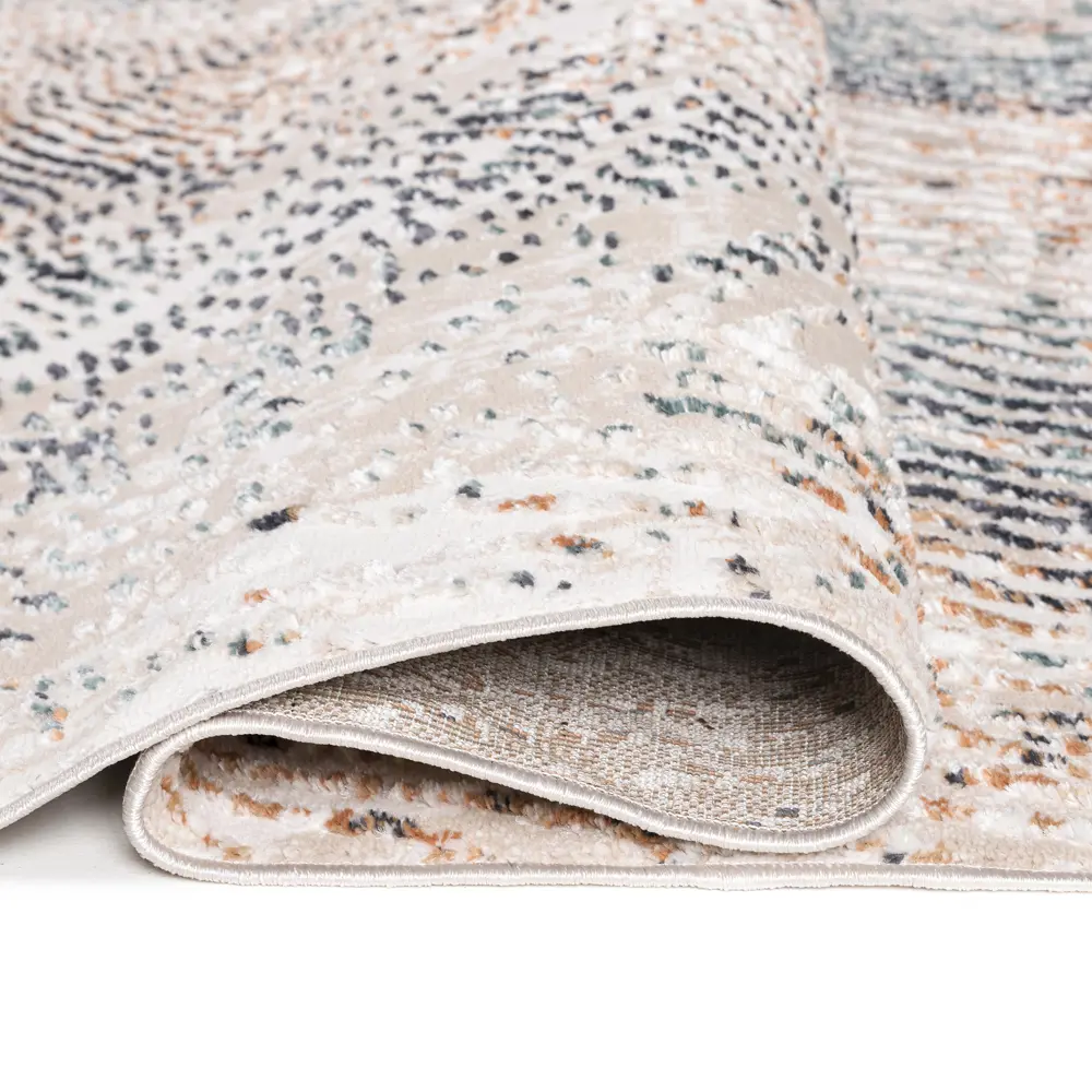 Фото 3 Ковер полиэстер Meredith A3486A 200x300 см цвет черный