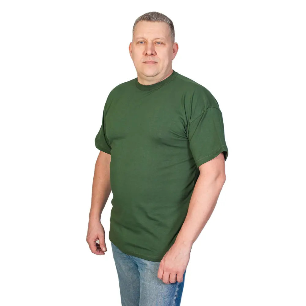 Фото 2 Футболка Берта 704о-52-54, размер 52-54, цвет оливковый Фото 2 Футболка Берта 704о-52-54, размер 52-54, цвет оливковый