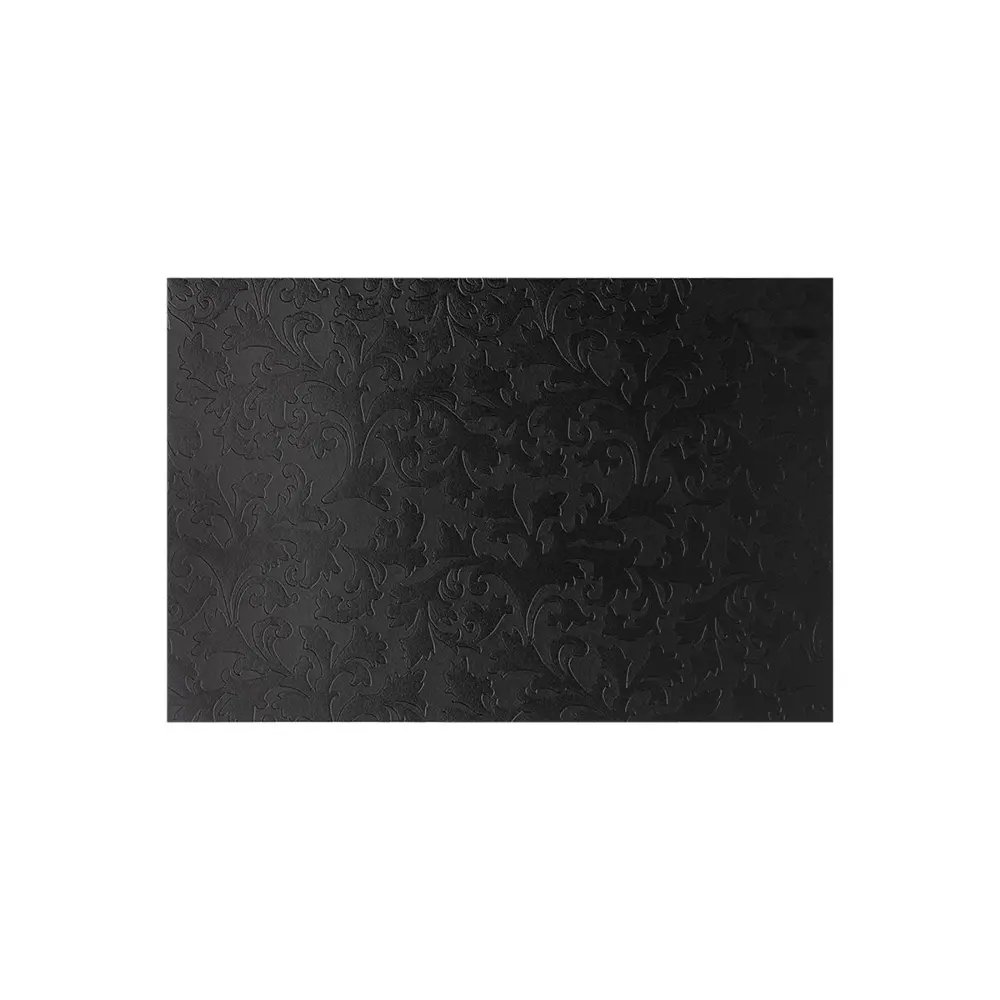 Фото 4 Салфетка сервировочная Lucky искусственная кожа 45x30 см прямоугольник чёрный E000555 Фото 4 Салфетка сервировочная Lucky искусственная кожа 45x30 см прямоугольник чёрный E000555