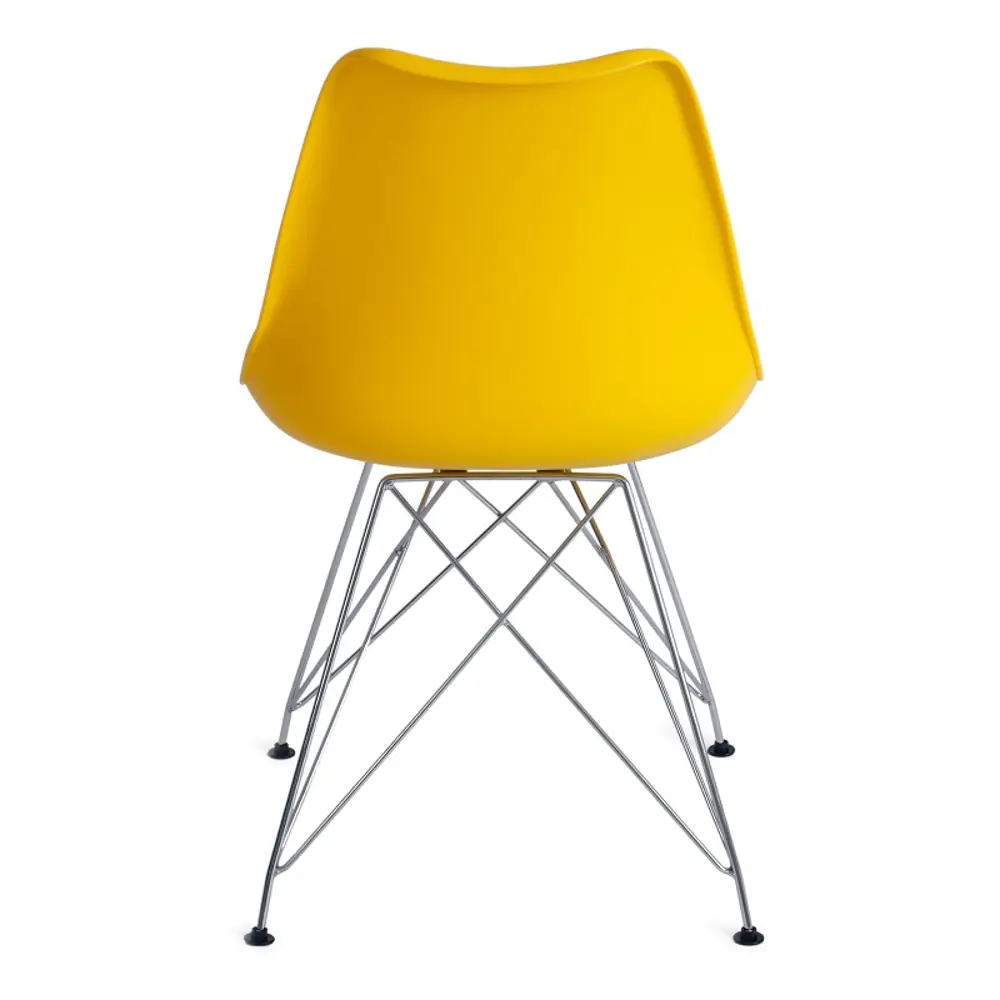 Фото 4 Стул Tetchair Стул tulip iron chair (mod.ec-123) 83.5x48x54.5 см пластик цвет желтый Фото 4 Стул Tetchair Стул tulip iron chair (mod.ec-123) 83.5x48x54.5 см пластик цвет желтый