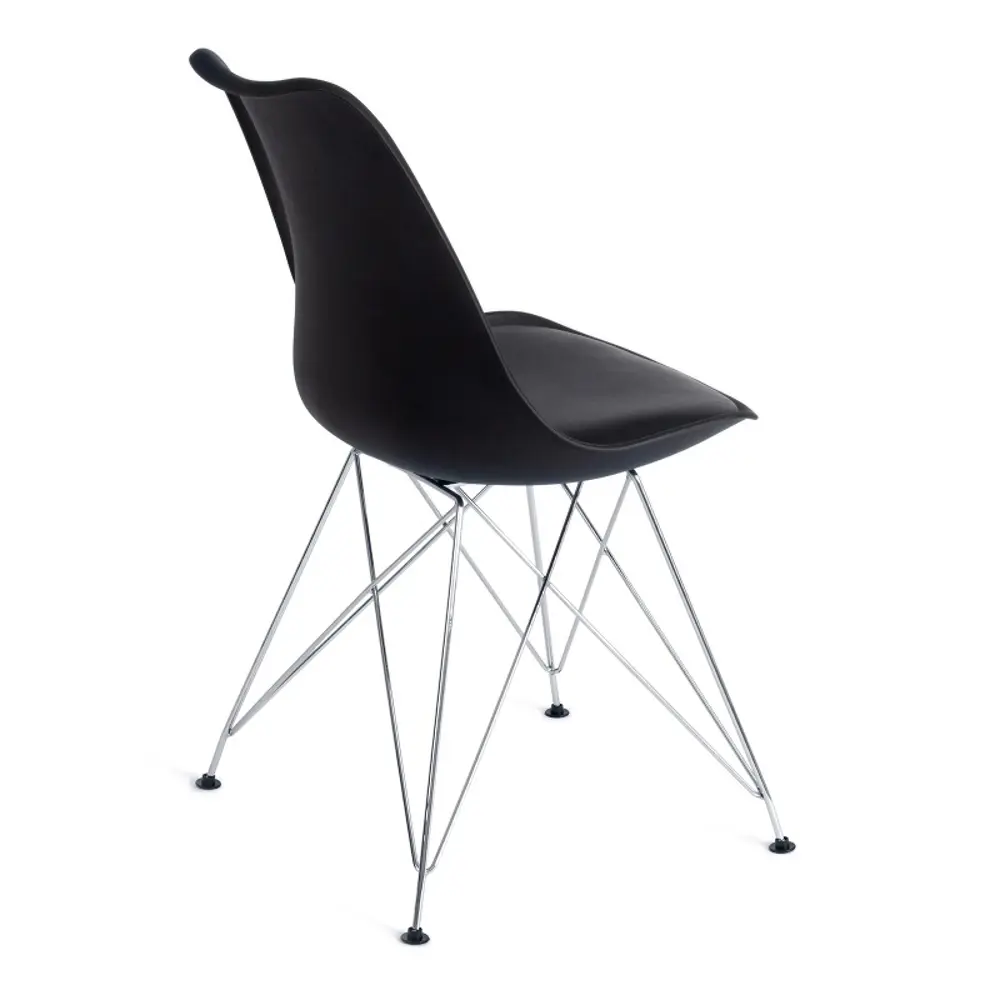 Фото 3 Стул Tetchair Стул tulip iron chair (mod.ec-123) 83.5x48x54.5 см пластик цвет черный Фото 3 Стул Tetchair Стул tulip iron chair (mod.ec-123) 83.5x48x54.5 см пластик цвет черный