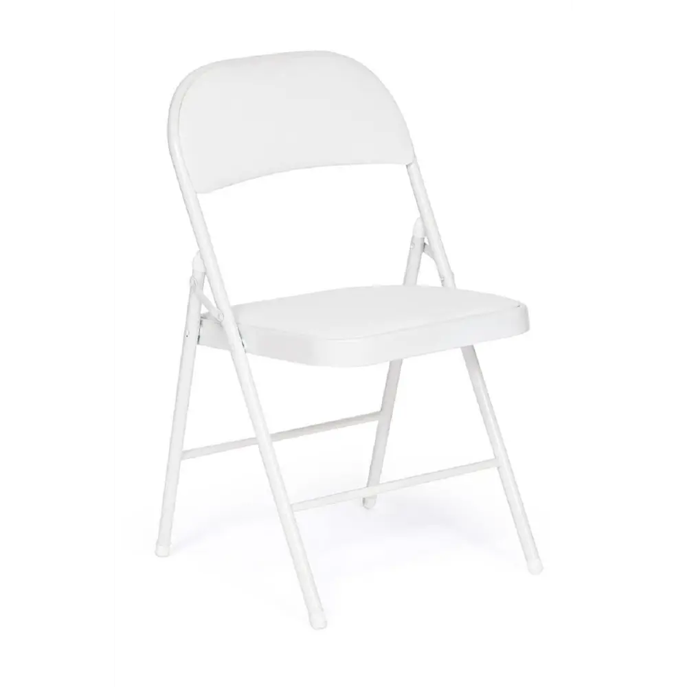 Фото 2 Стул Tetchair Folder (mod. 032) 76x51x41 см металл цвет белый Фото 2 Стул Tetchair Folder (mod. 032) 76x51x41 см металл цвет белый
