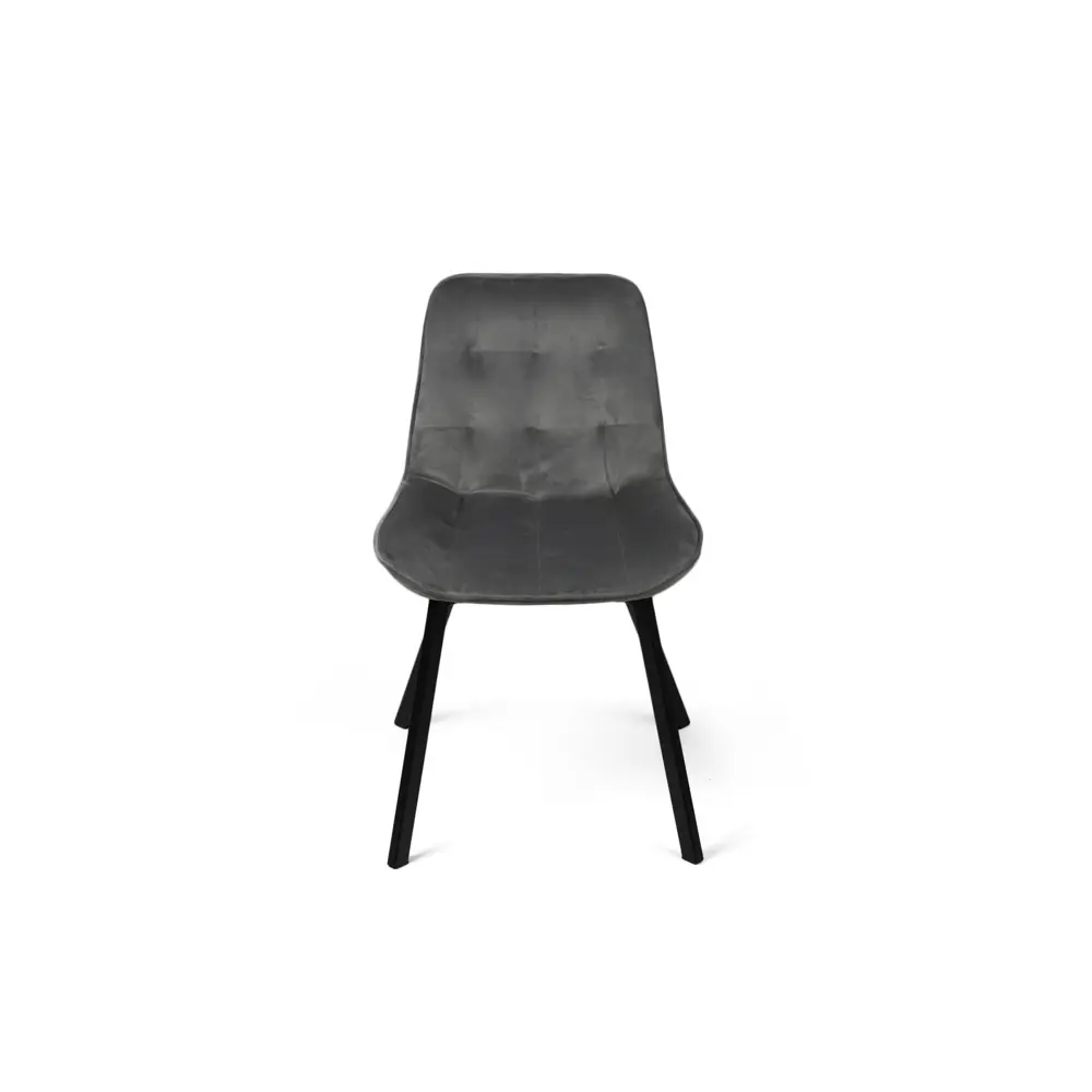 Фото 2 Кухонный стул Bascor i2lg 50x83x42 см велюр цвет светло-серый Фото 2 Кухонный стул Bascor i2lg 50x83x42 см велюр цвет светло-серый