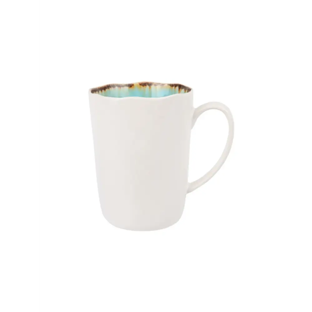 Фото Кружка 390 мл Cosy&trendy Laguna Azzuro керамика цвет белый Фото Кружка 390 мл Cosy&trendy Laguna Azzuro керамика цвет белый