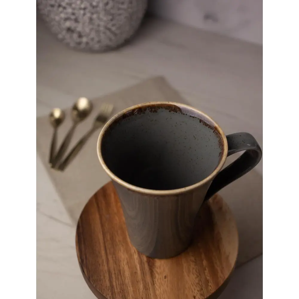 Фото 5 Кружка 340 мл Porland Seasons фарфор цвет темно-серый