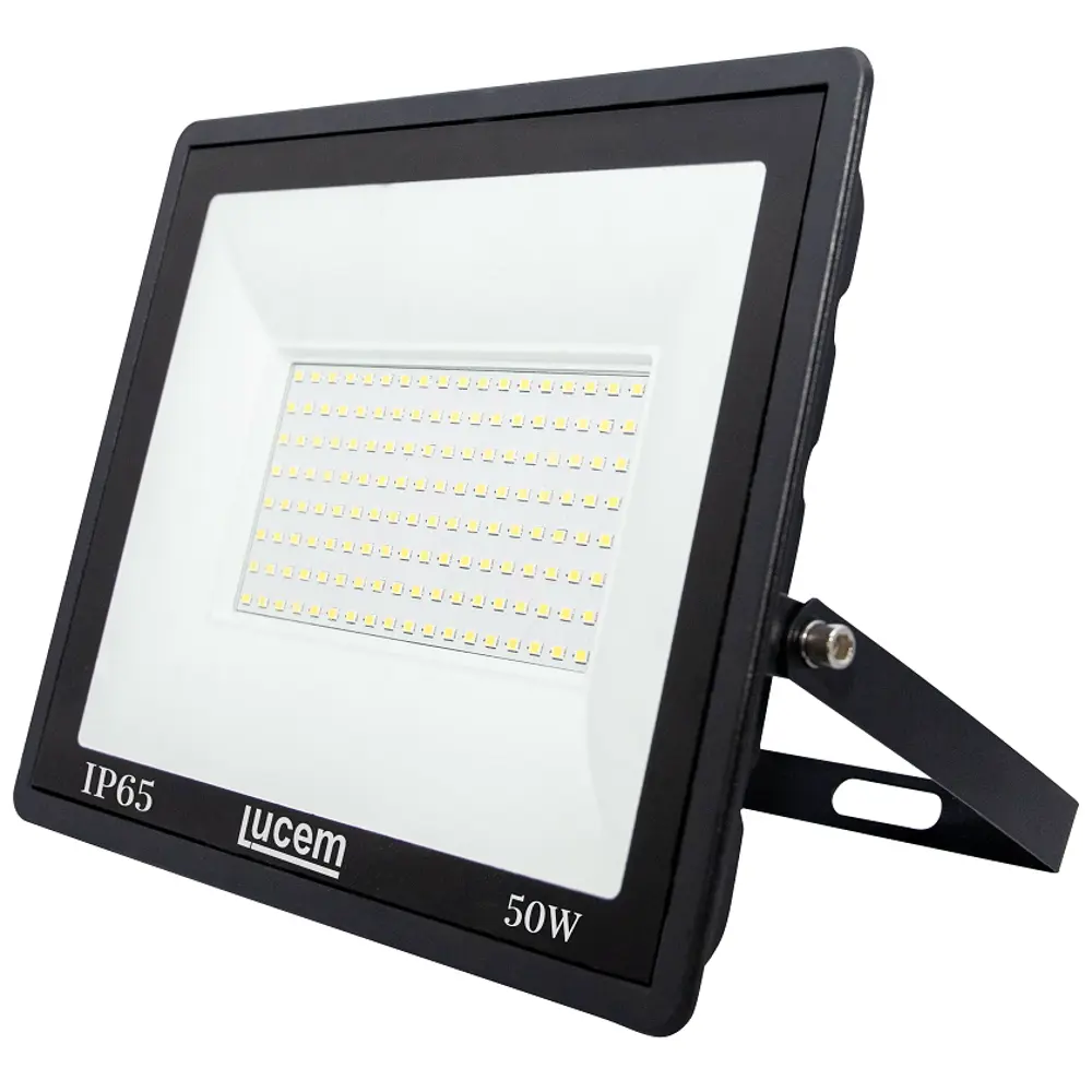 Фото Прожектор светодиодный Lucem LM-FLDB FLSLPR00000204 50 Вт 6500 К IP65 холодный белый свет цвет прозрачный
