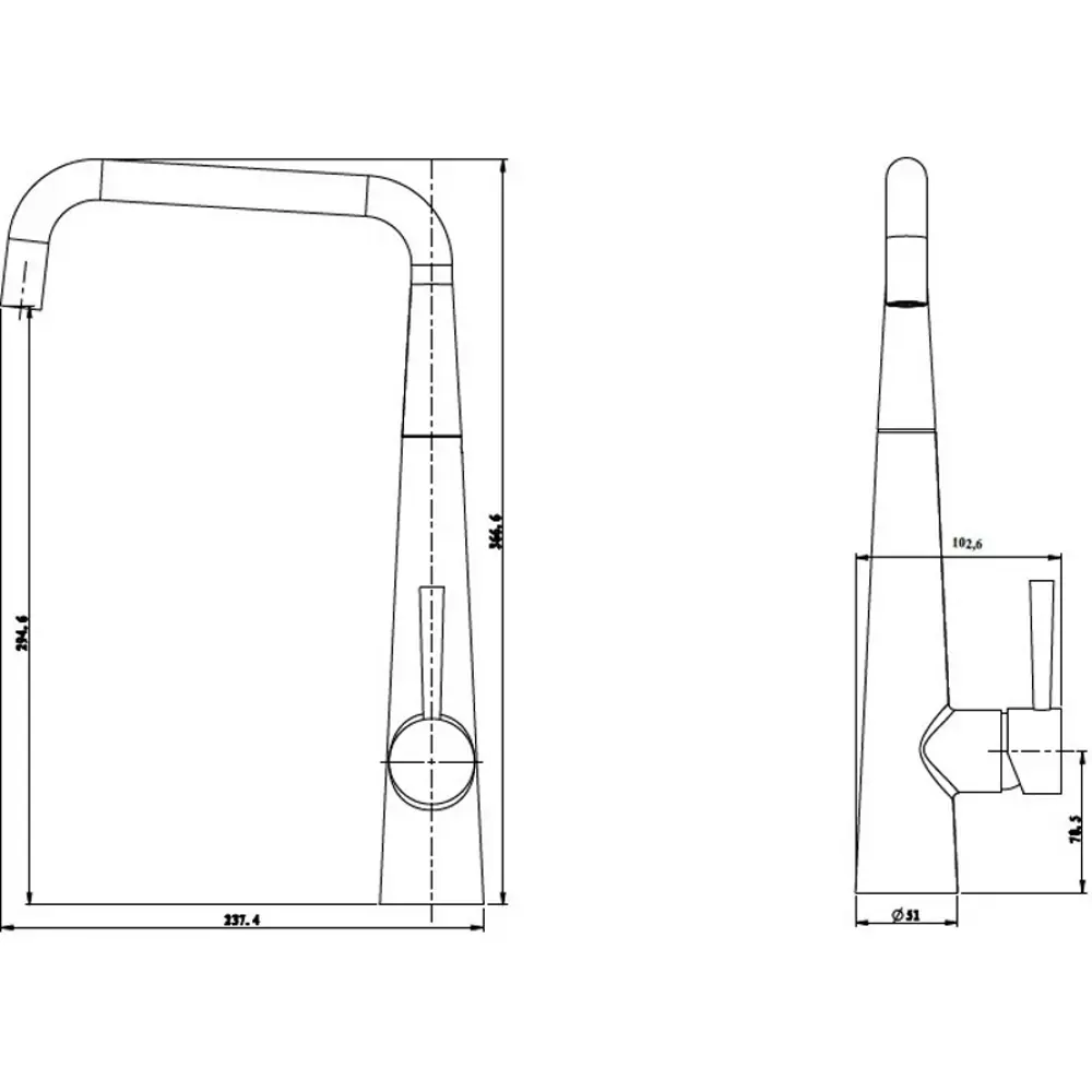 Фото 2 Однорычажный смеситель Bien излив 29.4 см цвет хром Фото 2 Однорычажный смеситель Bien излив 29.4 см цвет хром